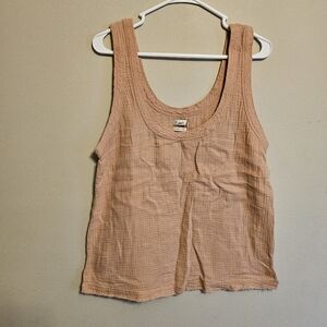 Faherty Peach Tank Top